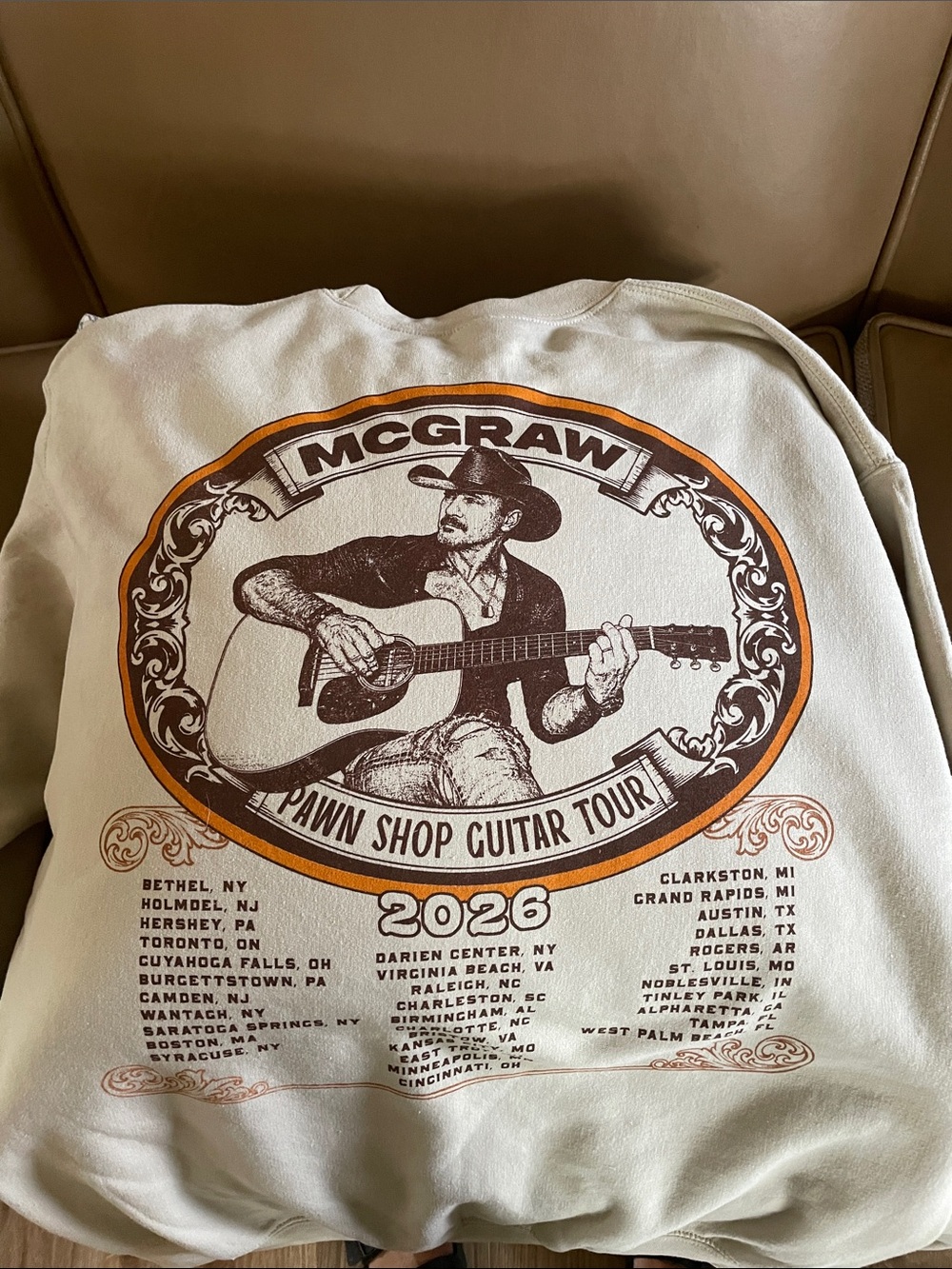 Tim McGraw Crewneck Sweatshirt